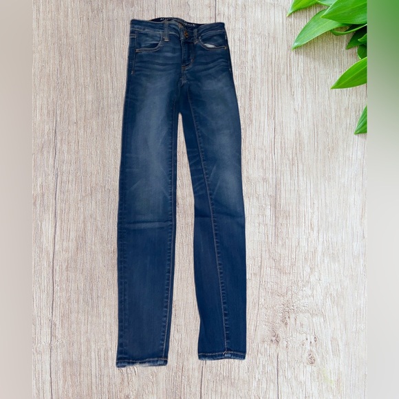 American eagle super stretch X jegging,size 00 - Picture 2 of 6
